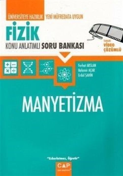 Üniversiteye Hazırlık Fizik Manyetizma Konu Anlatımlı Soru Bankası