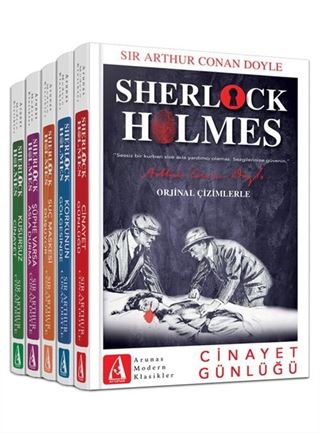 Sherlock Holmes Bütün Hikayeler Set (5 Kitap)