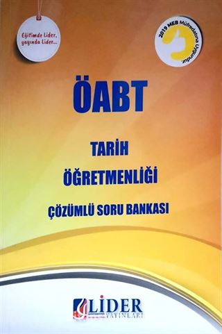 2019 ÖABT Tarih Öğretmenliği Çözümlü Soru Bankası