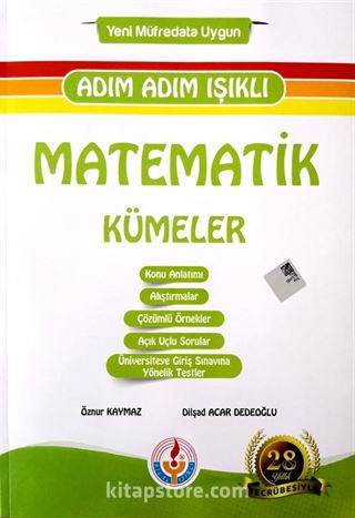 Adım Adım Işıklı Matematik - Kümeler