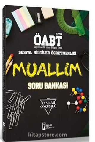 2019 ÖABT Muallim Sosyal Bilgiler Öğretmenliği Soru Bankası