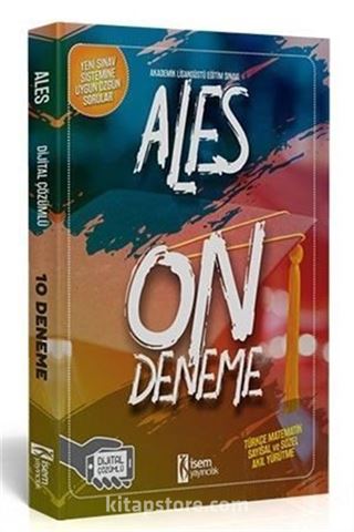 2019 ALES Tamamı Çözümlü 10 Deneme Sınavı