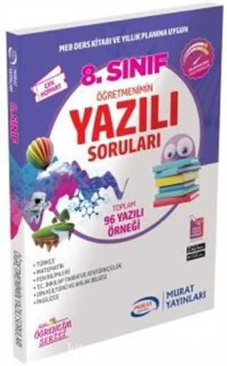 8. Sınıf Öğretmenimin Yazılı Soruları (3456)