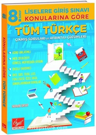 8. Sınıf LGS Konularına Göre Tüm Türkçe Çıkmış Sorular ve Çözümleri