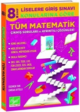 8. Sınıf LGS Konularına Göre Tüm Matematik Çıkmış Sorular ve Çözümleri