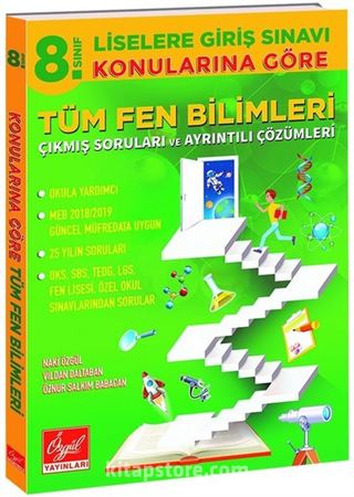 8. Sınıf LGS Konularına Göre Tüm Fen Bilimleri Çıkmış Sorular ve Çözümleri