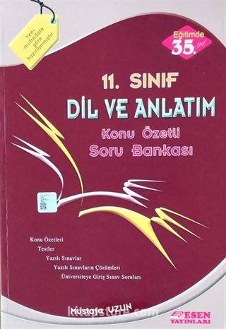 11. Sınıf Dil ve Anlatım Konu Özetli Soru Bankası