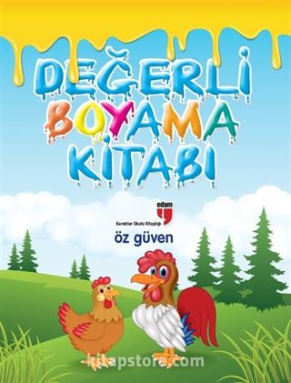 Değerli Boyama Kitabı - Öz Güven