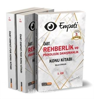 2019 Empati ÖABT Rehberlik ve Psikolojik Danışmanlık Konu Anlatımlı Modüler Set (3 Kitap)