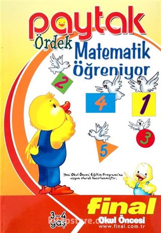 Paytak Ördek Matematik Öğreniyor (3-4 Yaş)