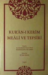 Kur'an-ı Kerim Meali ve Tefsiri