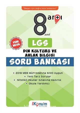 Yeni Nesil LGS Din Kültürü ve Ahlak Bilgisi Soru Bankası (2019 Yeni Müfredat)