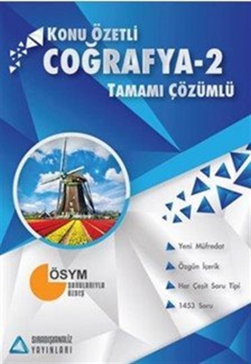 Coğrafya 2 Konu Özetli Tamamı Çözümlü Soru Bankası