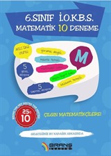 2019 İOKBS 6. Sınıf Matematik 10 Deneme