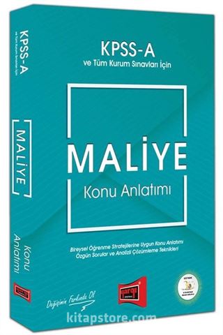 KPSS A Grubu Maliye Konu Anlatımı