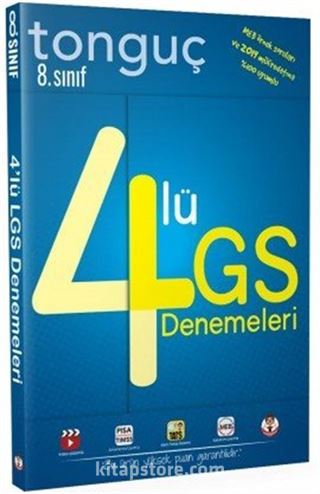 8. Sınıf 4'lü LGS Denemeleri