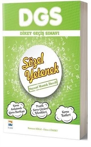 DGS Sözel Yetenek Tek Kitap Konu Anlatımlı Soru Bankası Sayısal Mantık İlaveli