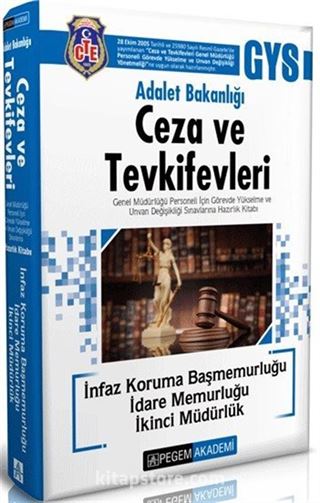 2018 Adalet Bakanlığı Ceza ve Tevkifevleri İnfaz Koruma Başmemurluğu-İdare Memurluğu-İkinci Müdürlük Hazırlık Kitabı