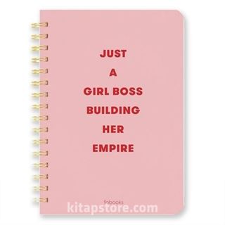 Fabooks Just A Girl Boss Defter