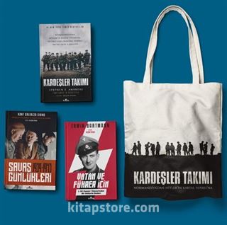 İkinci Dünya Savaşı Seti (Bez Çanta Hediyeli) (3 Kitap)