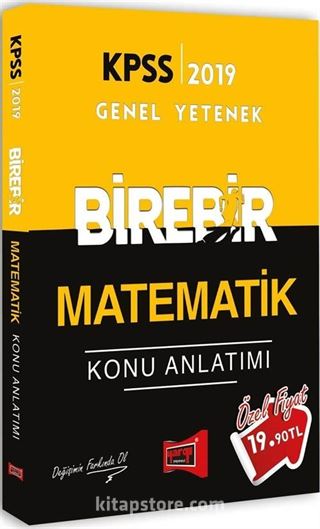 2019 KPSS Birebir Matematik Konu Anlatımı