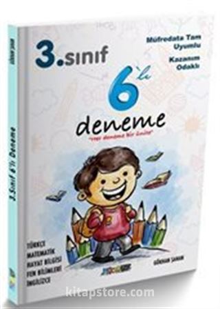 3. Sınıf Her Deneme Bir Ünite 6 Deneme