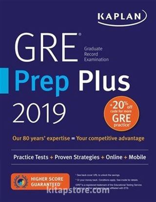 Kaplan GRE Prep Plus 2019