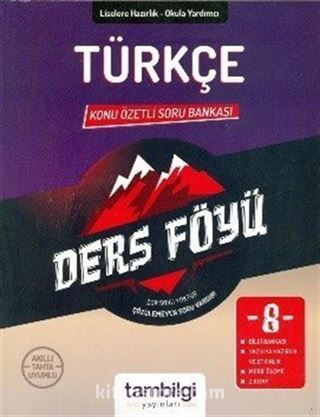 8. Sınıf Türkçe Konu Özetli Soru Bankası