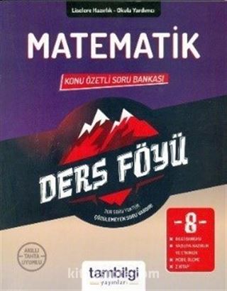 8. Sınıf Matematik Konu Özetli Soru Bankası