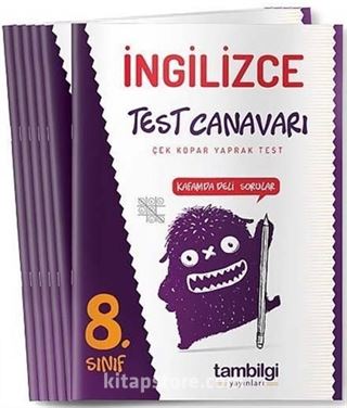 8. Sınıf İngilizce Test Canavarı Yaprak Test