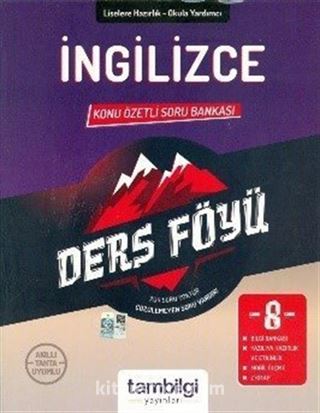 8. Sınıf İngilizce Konu Özetli Soru Bankası