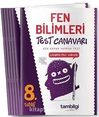 8. Sınıf Fen Bilimleri Test Canavarı Yaprak Test