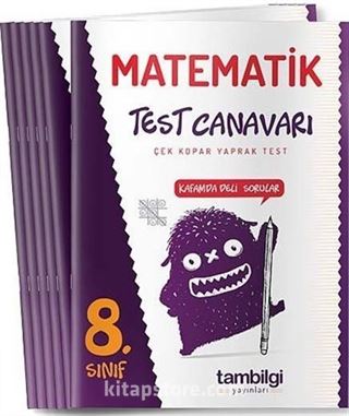 8. Sınıf Matematik Test Canavarı Yaprak Test