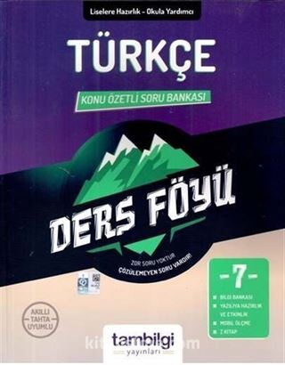 7. Sınıf Türkçe Konu Özetli Soru Bankası