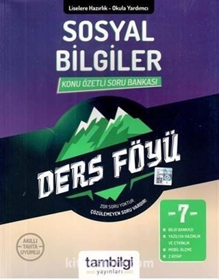 7. Sınıf Sosyal Bilgiler Konu Özetli Soru Bankası