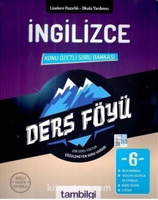 6. Sınıf İngilizce Konu Özetli Soru Bankası