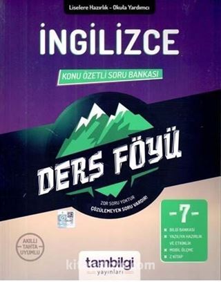 7. Sınıf İngilizce Konu Özetli Soru Bankası