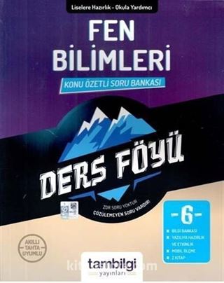 6. Sınıf Fen Bilimleri Konu Özetli Soru Bankası