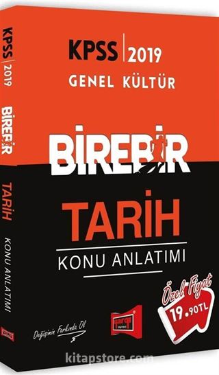 2019 KPSS Birebir Tarih Konu Anlatımı