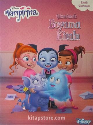 Disney Vampirina Çıkartmalı Boyama Kitabı