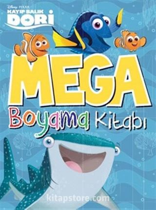 Kayıp Balık Dori Mega Boyama Kitabı