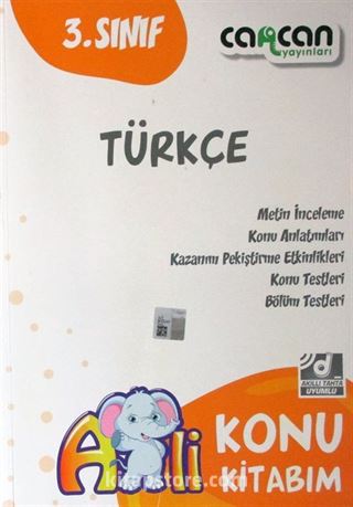 3. Sınıf Türkçe Konu Kitabım