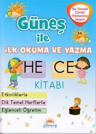 Güneş ile İlk Okuma ve Yazma Hece Kitabı