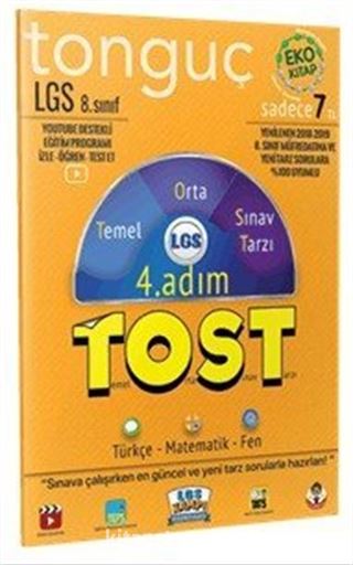 8. Sınıf LGS Tost 4. Adım