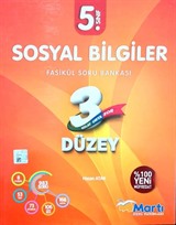 5. Sınıf Sosyal Bilgiler 3 Düzey Fasikül Soru Bankası