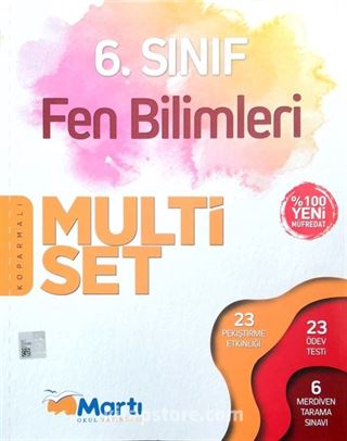 6. Sınıf Fen Bilimleri Multi Set