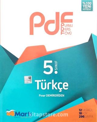 5. Sınıf Türkçe Pdf Planlı Ders Föyü