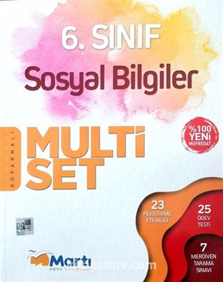 6. Sınıf Sosyal Bilgiler Multi Set