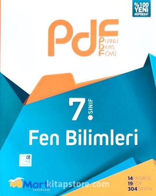 7. Sınıf Fen Bilimleri Pdf Planlı Ders Föyü