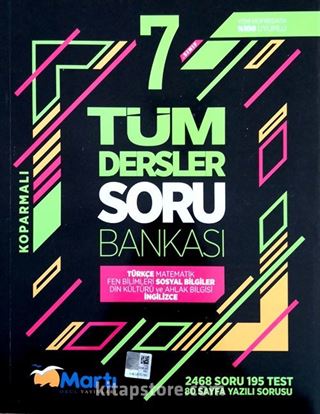 7. Sınıf Tüm Dersler Soru Bankası